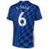 Camisola Chelsea T. Silva 6 Equipamento Primeiro 2021-2022 Manga Curta